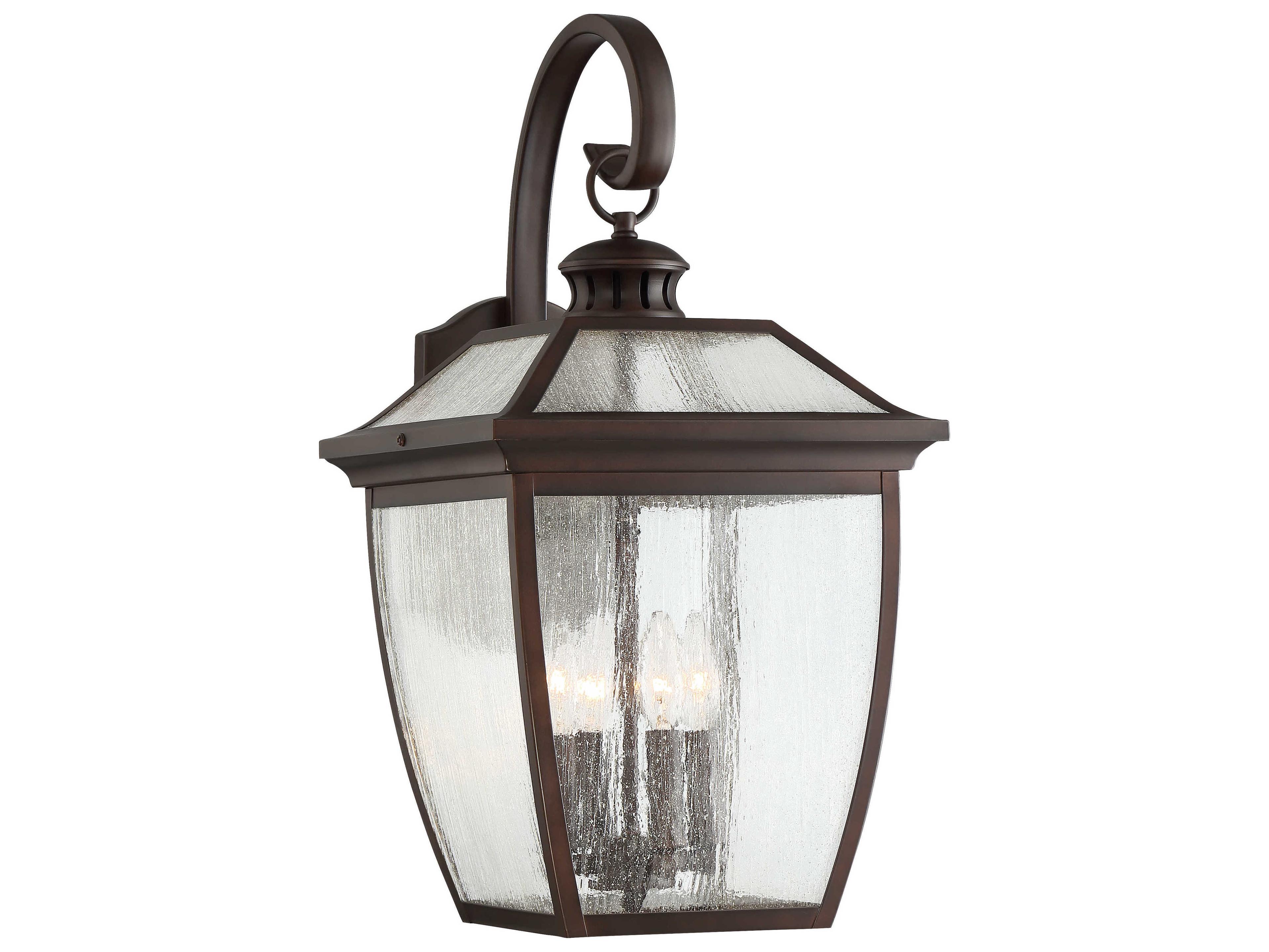 Minka Lavery Sunnybrook Glass Outdoor Wall Light