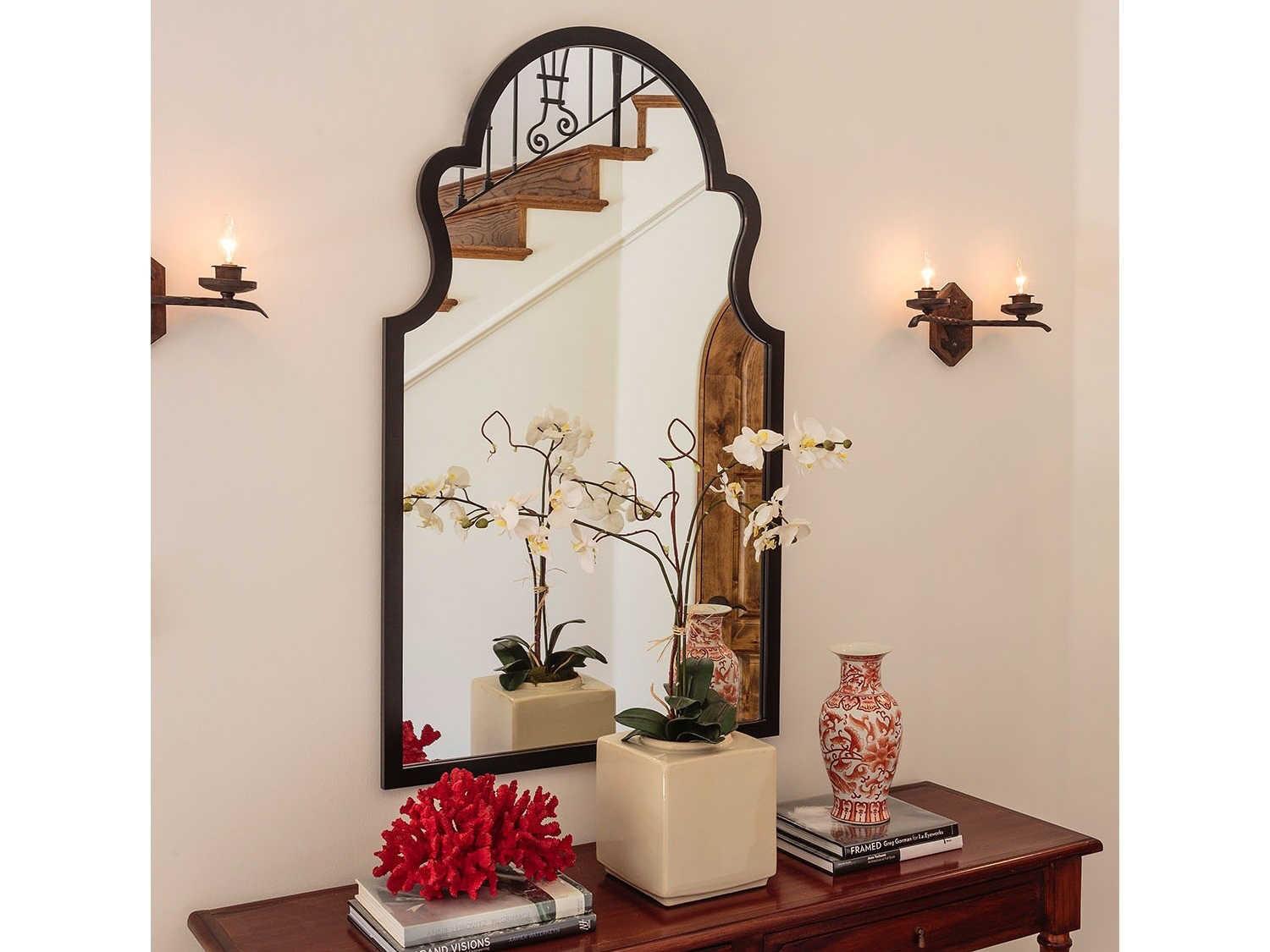 Mirror Home Black Arch Wall Mirror