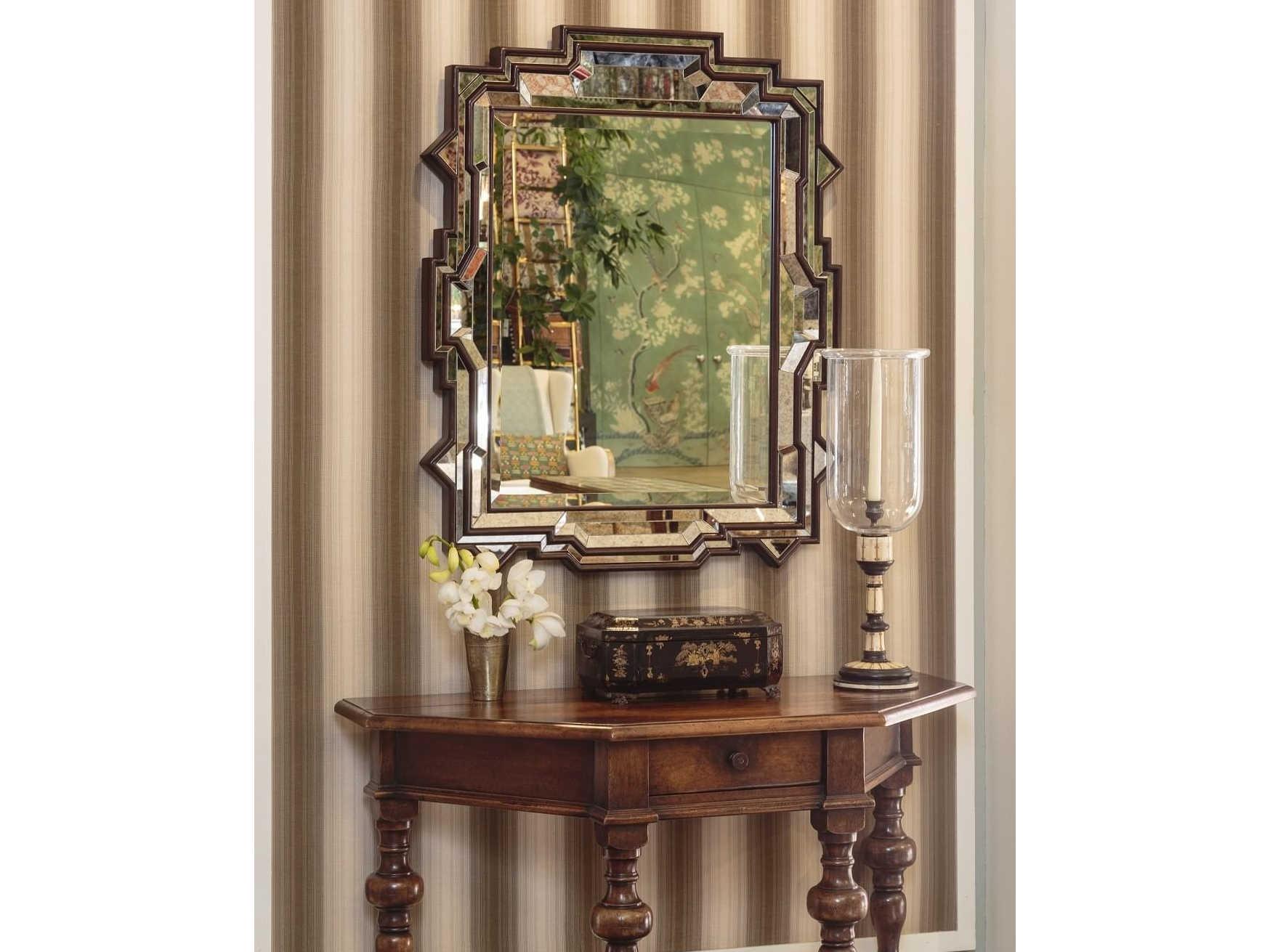 Mirror Home Michael S. Smith Dutch Brown Antiqued Wall Mirror