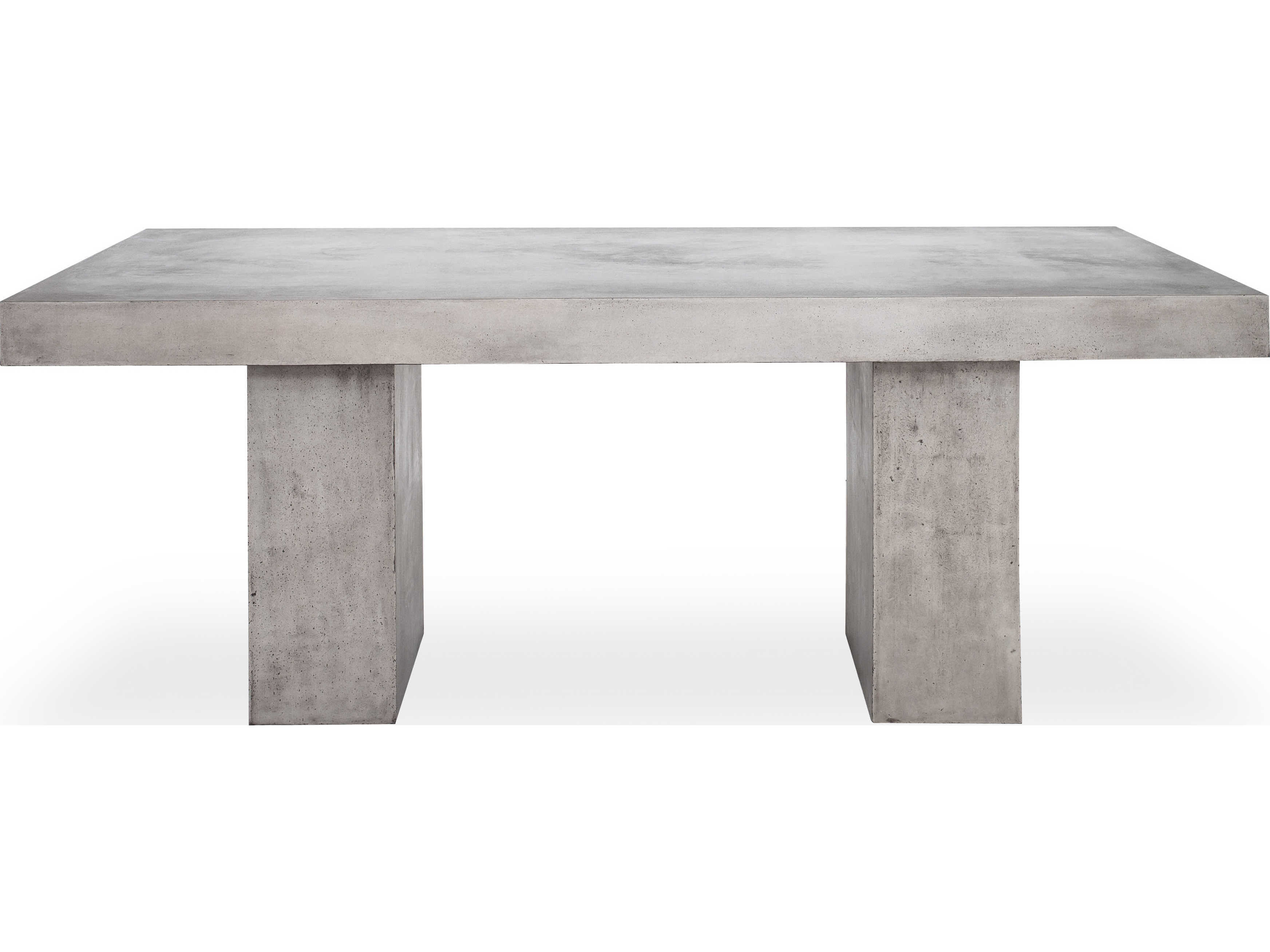 Moe's Home Antonius Rectangular Concrete Dark Grey Dining Table
