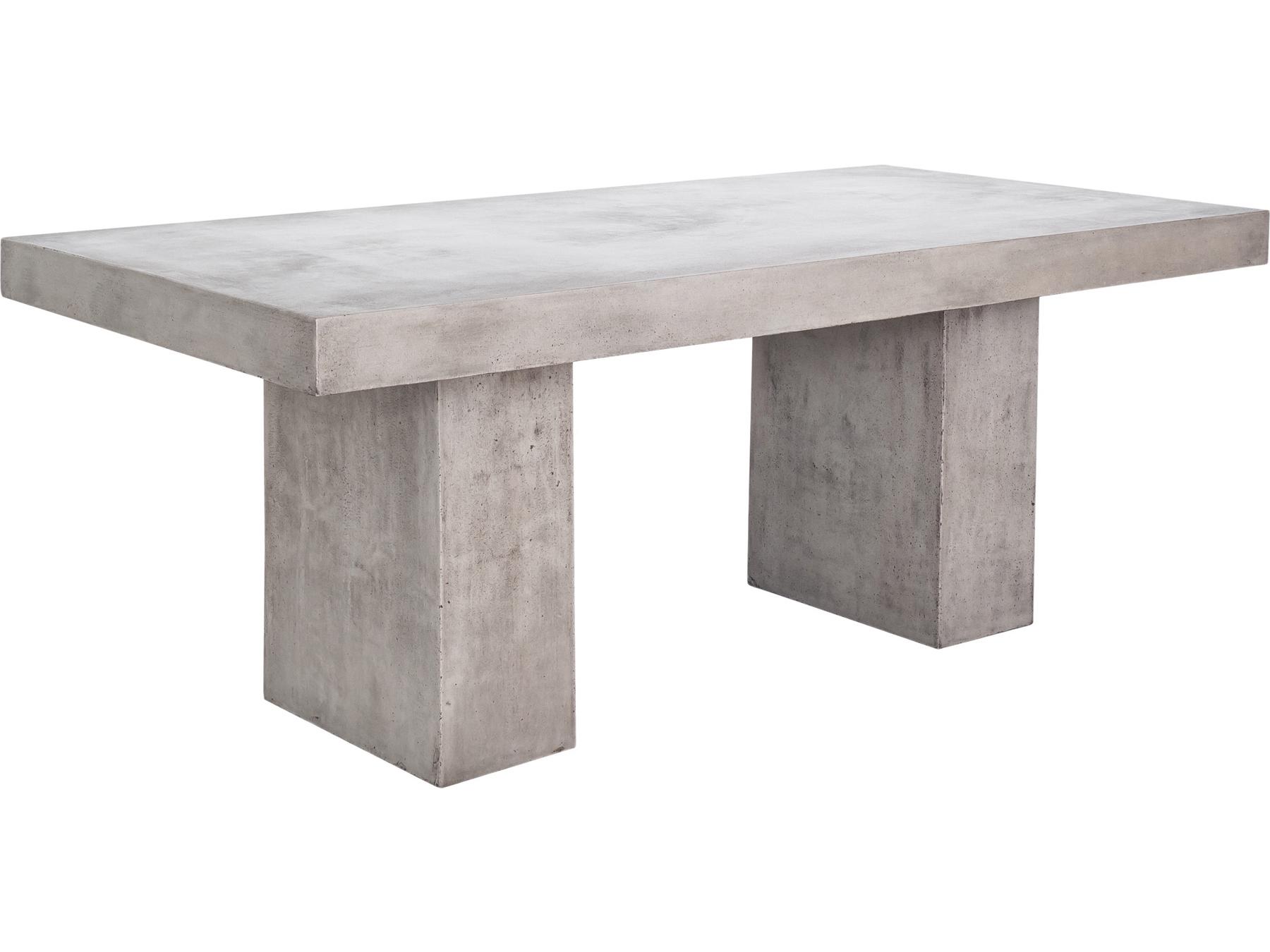 Moe's Home Rectangular Dark Grey Dining Table