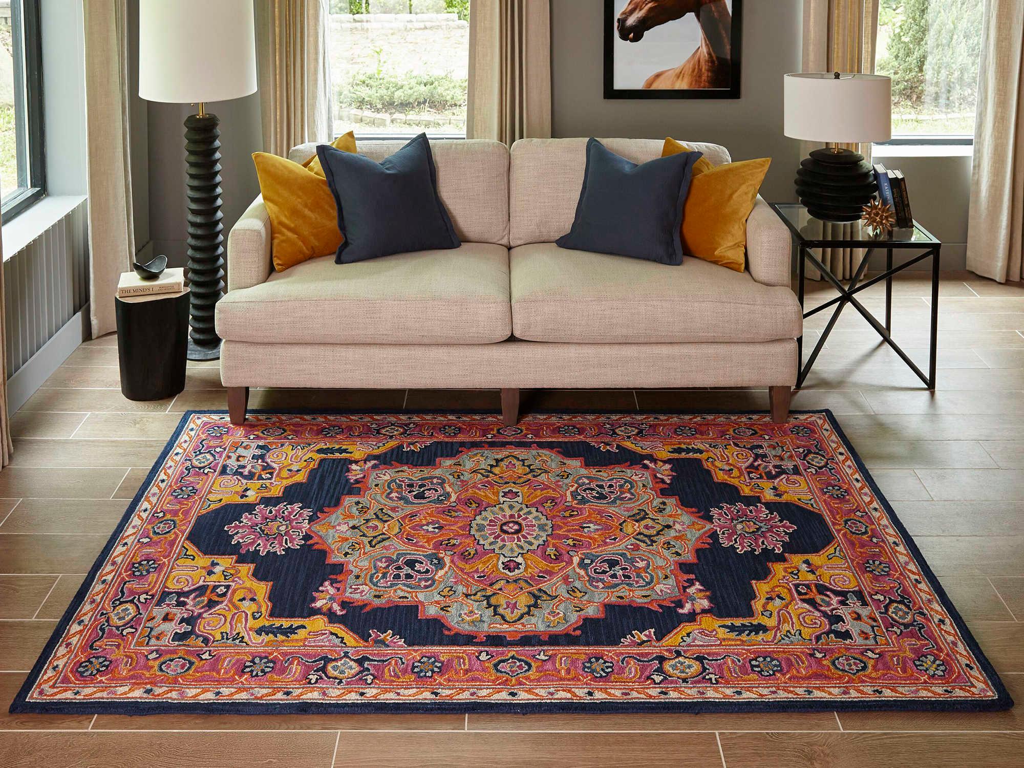 Momeni Ibiza Bordered Area Rug