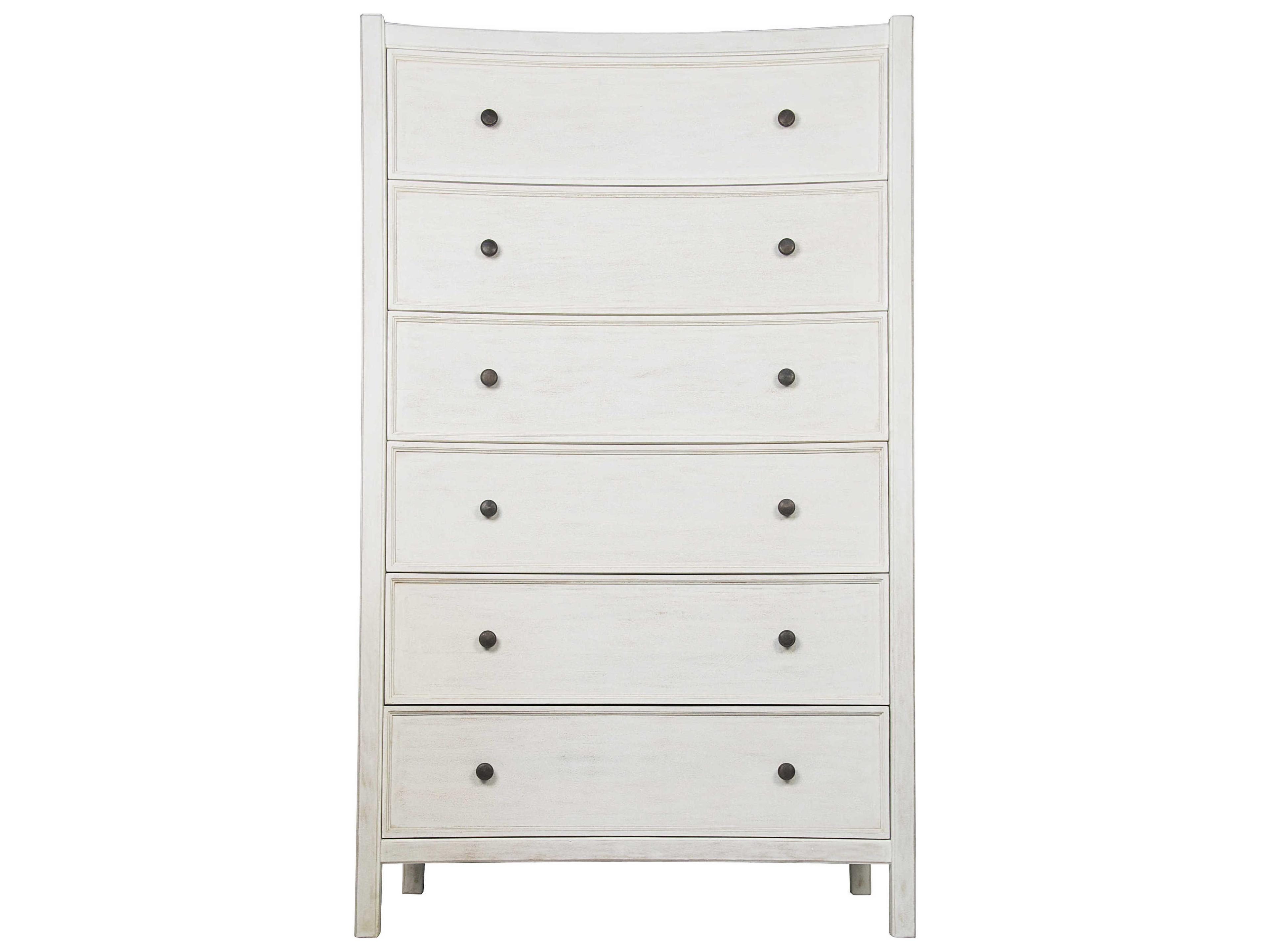 Noir Hampton White Wash Mahogany Wood Accent Chest