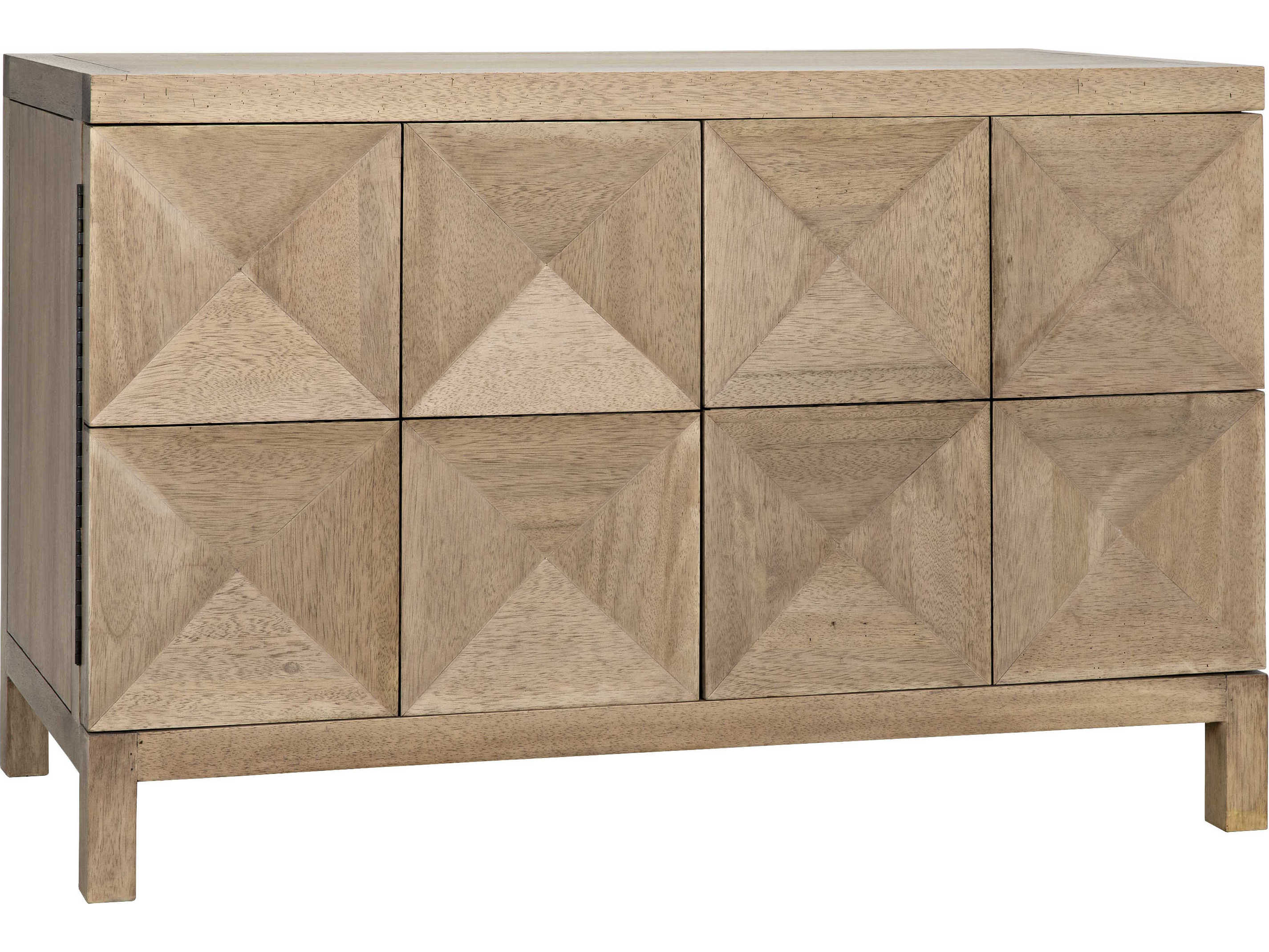 Noir 52" Walnut Wood Washed Sideboard