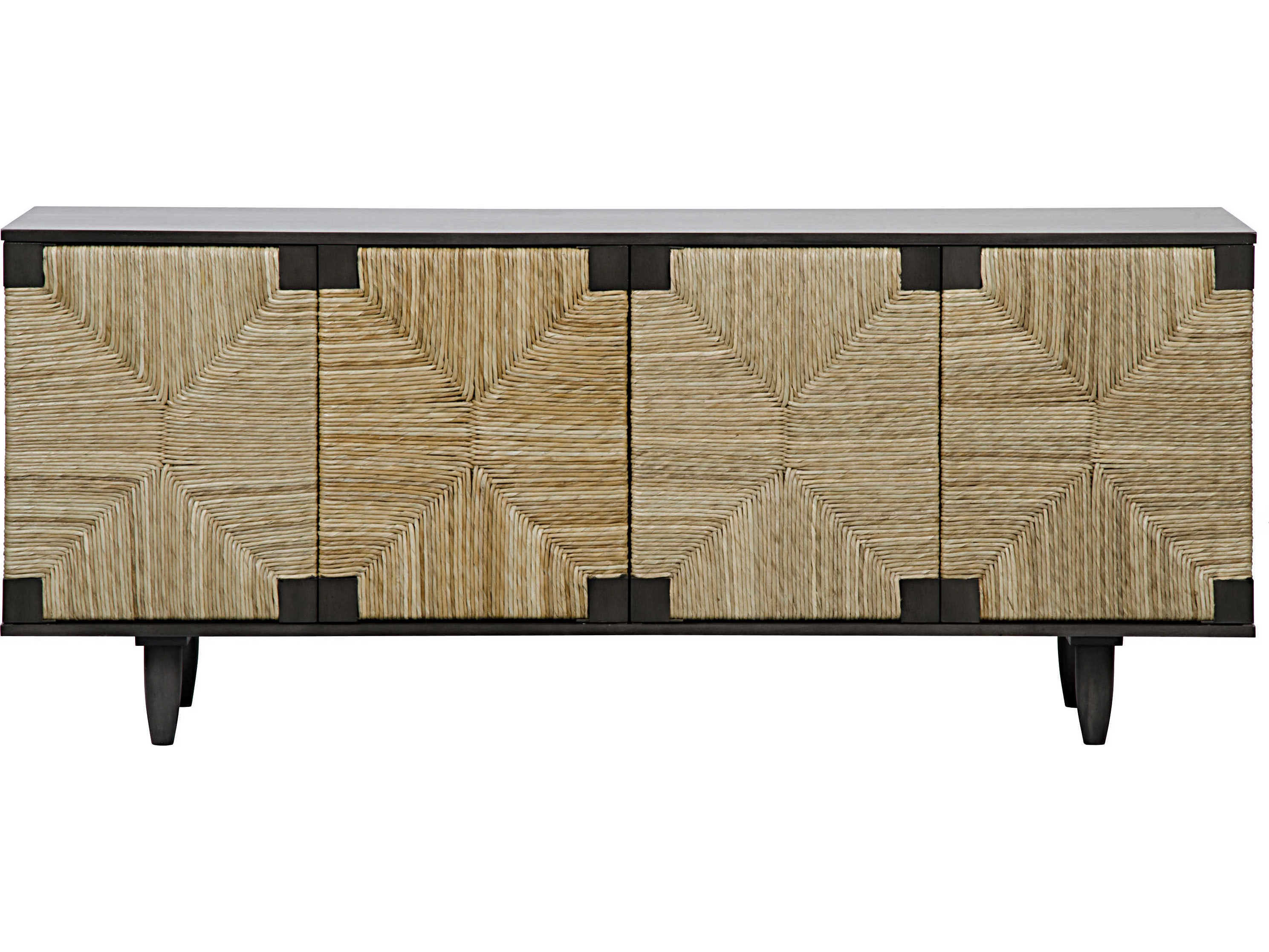 Noir 76" Mahogany Wood Pale Sideboard