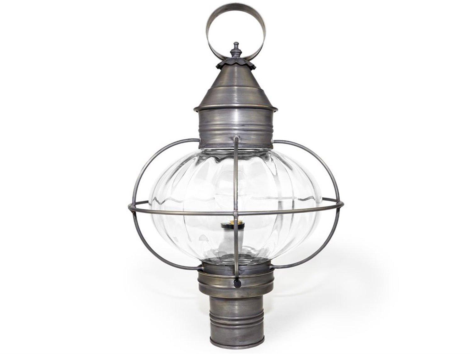 Northeast Lantern Onion 1 - Light Outdoor Wall Light with Optic Glass