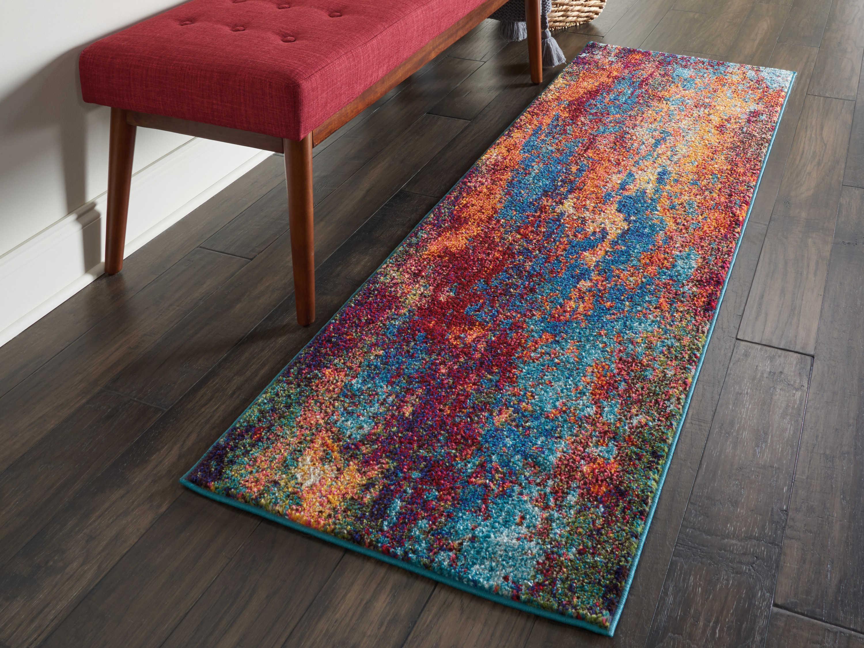 Nourison Celestial Abstract Runner Area Rug
