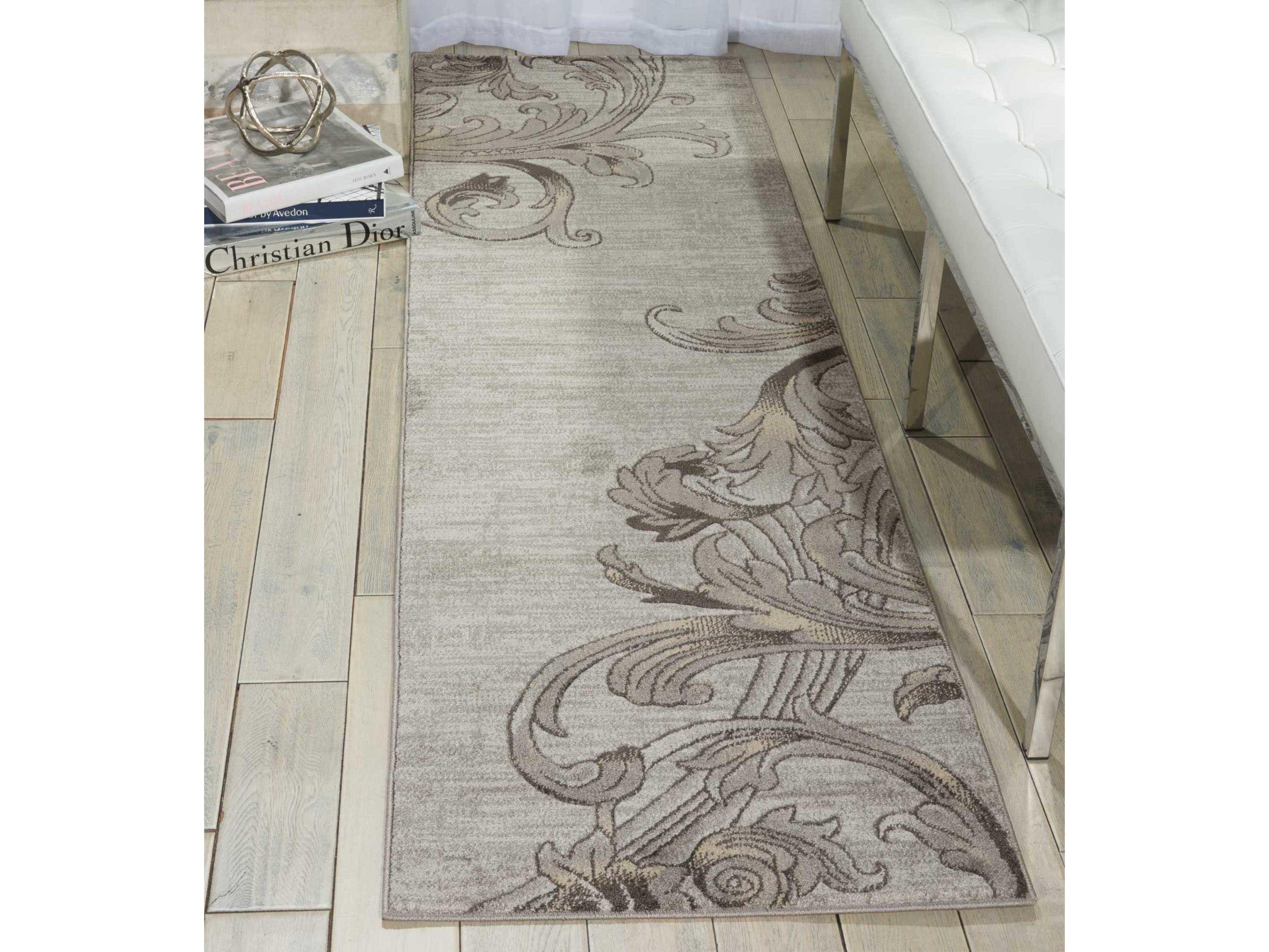 Nourison Maxell Floral Runner Area Rug