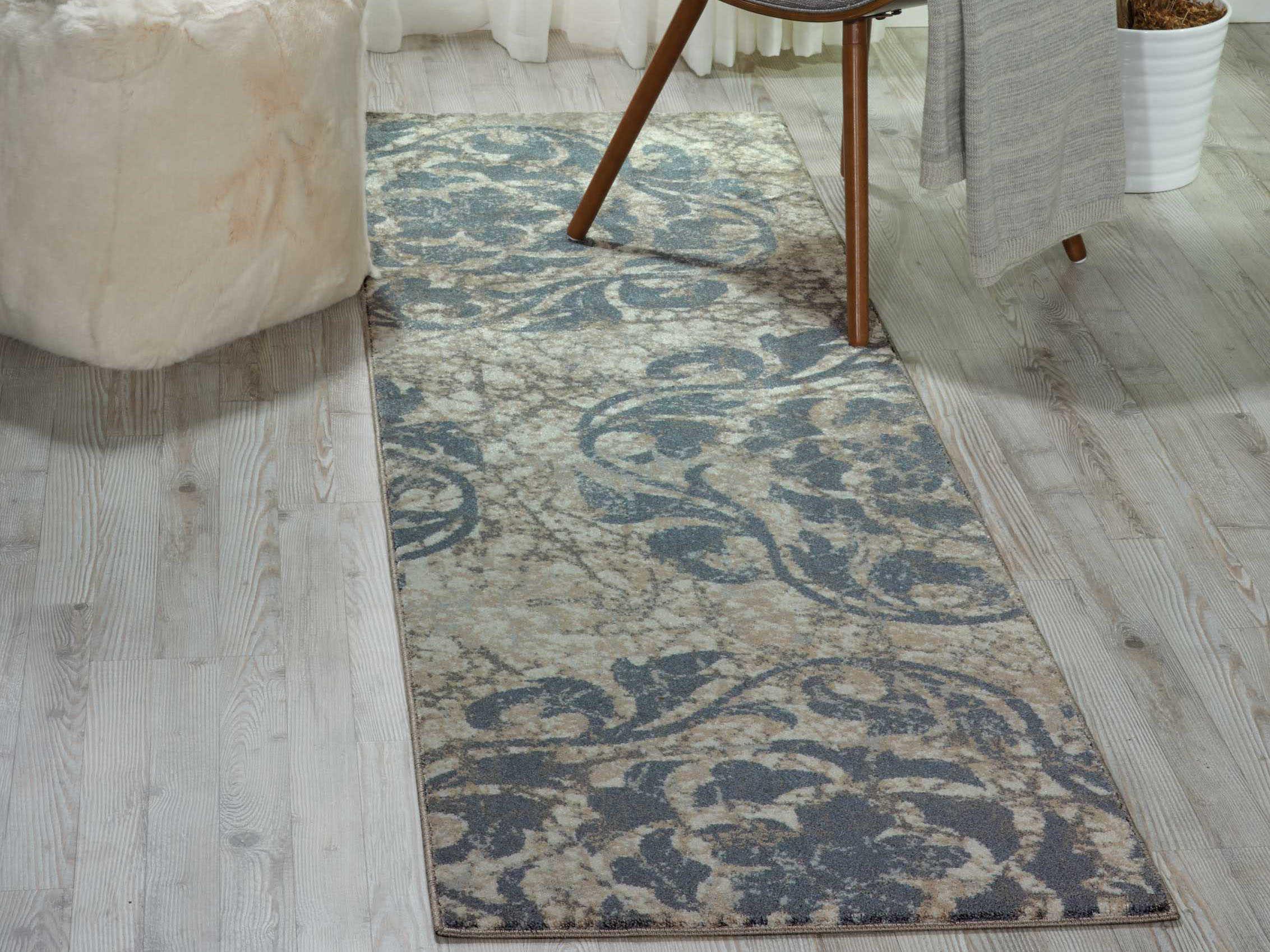 Nourison Maxell Floral Runner Area Rug