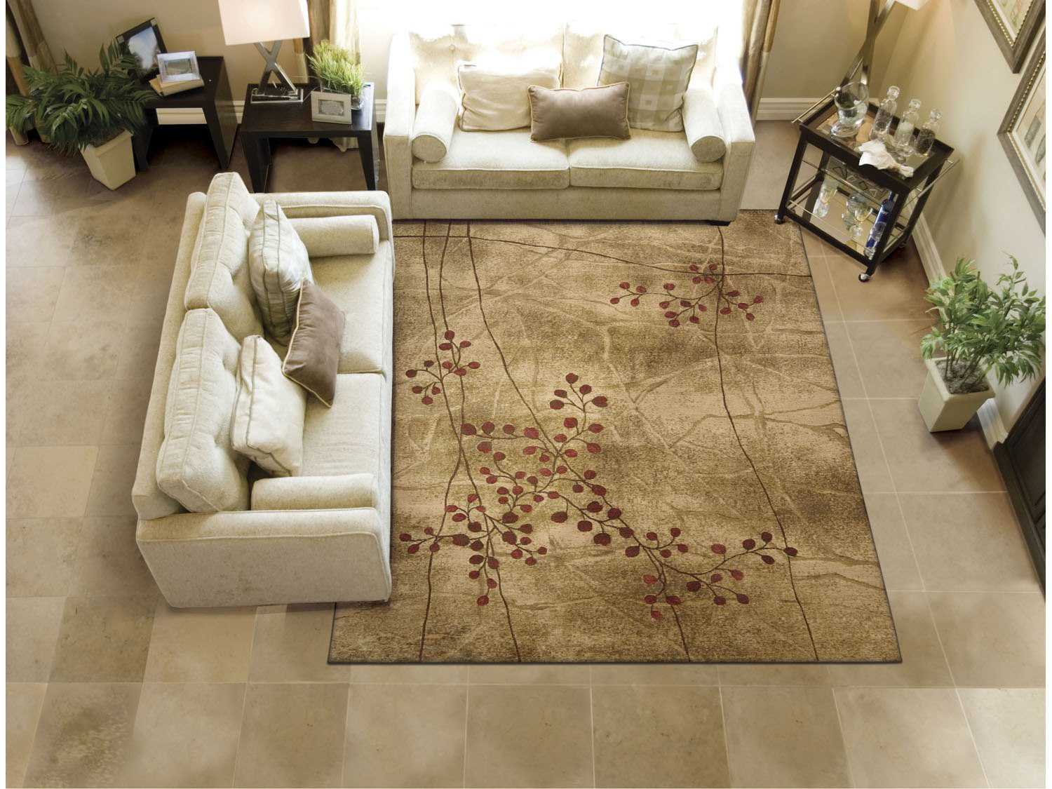 Nourison Somerset Floral Area Rug