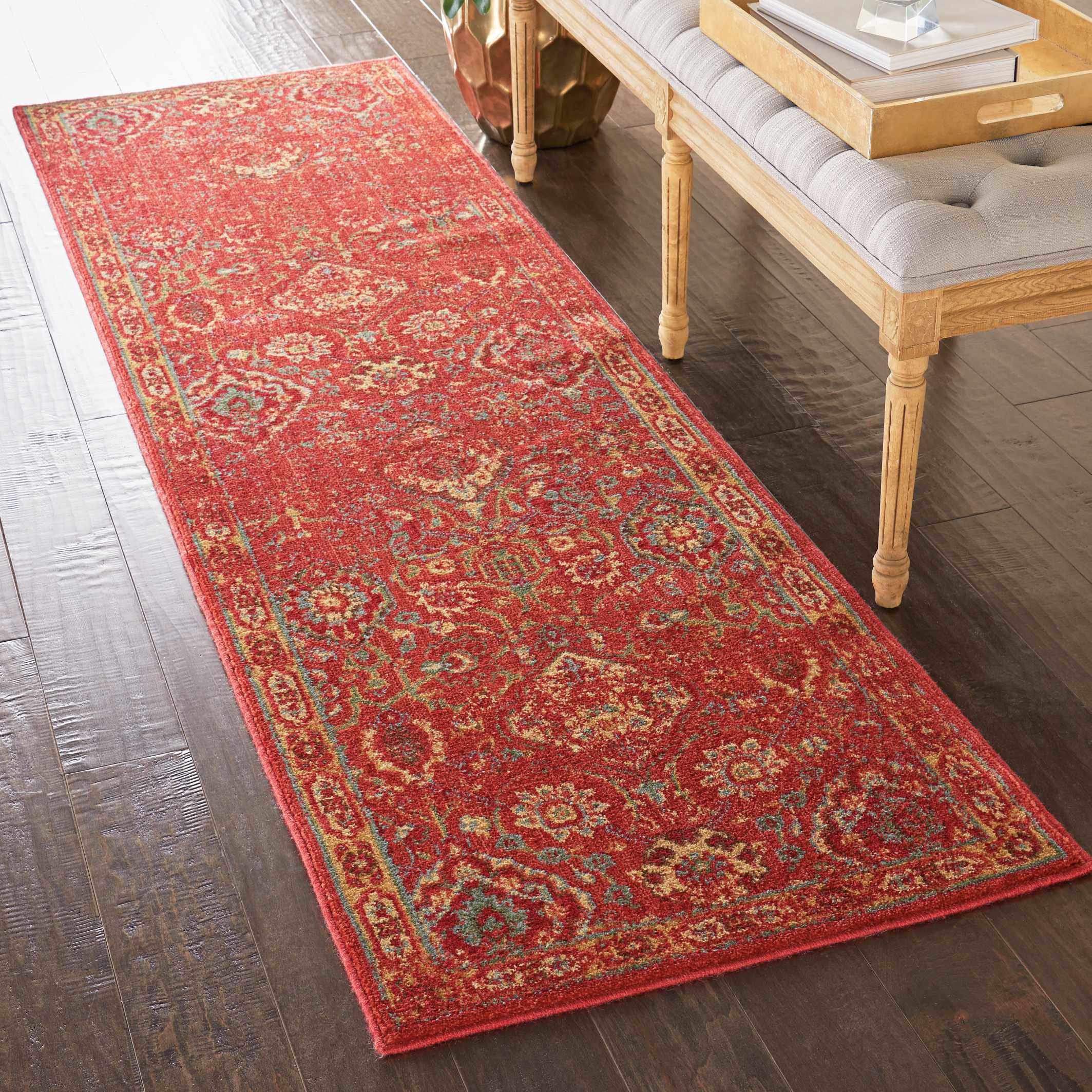 Nourison Somerset Floral Runner Area Rug