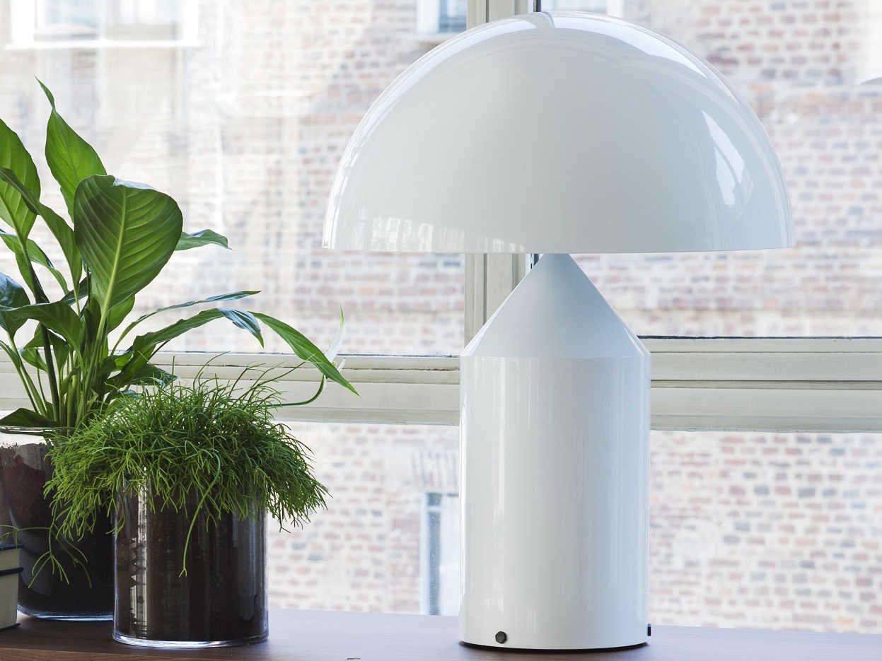 Oluce Atollo White Buffet Lamp