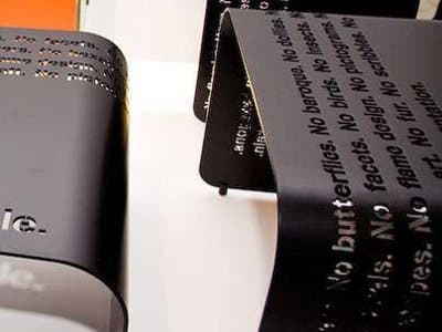 Orange Rectangular Metal End Table