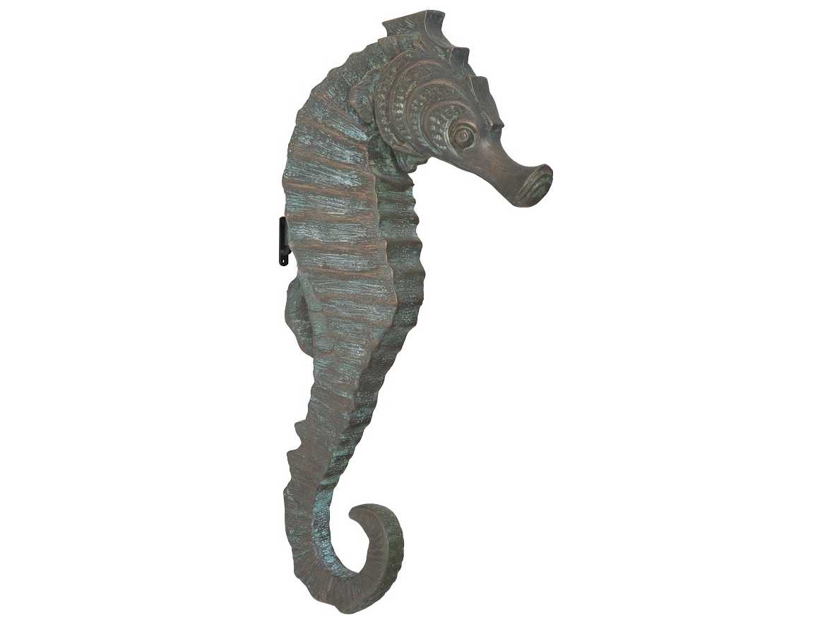 Phillips Collection Bronze Seahorse Wall Art
