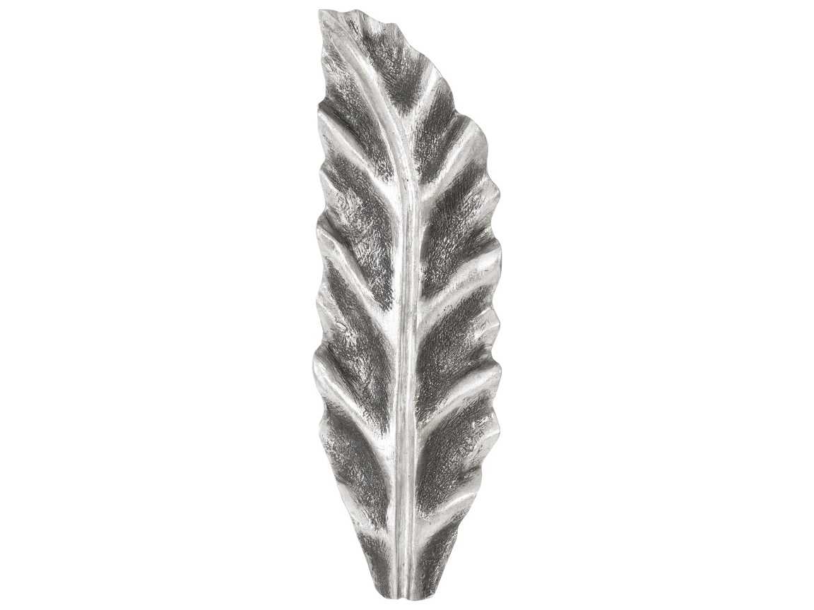 Phillips Collection Silver Leaf 7" Petiole Wall Leaf