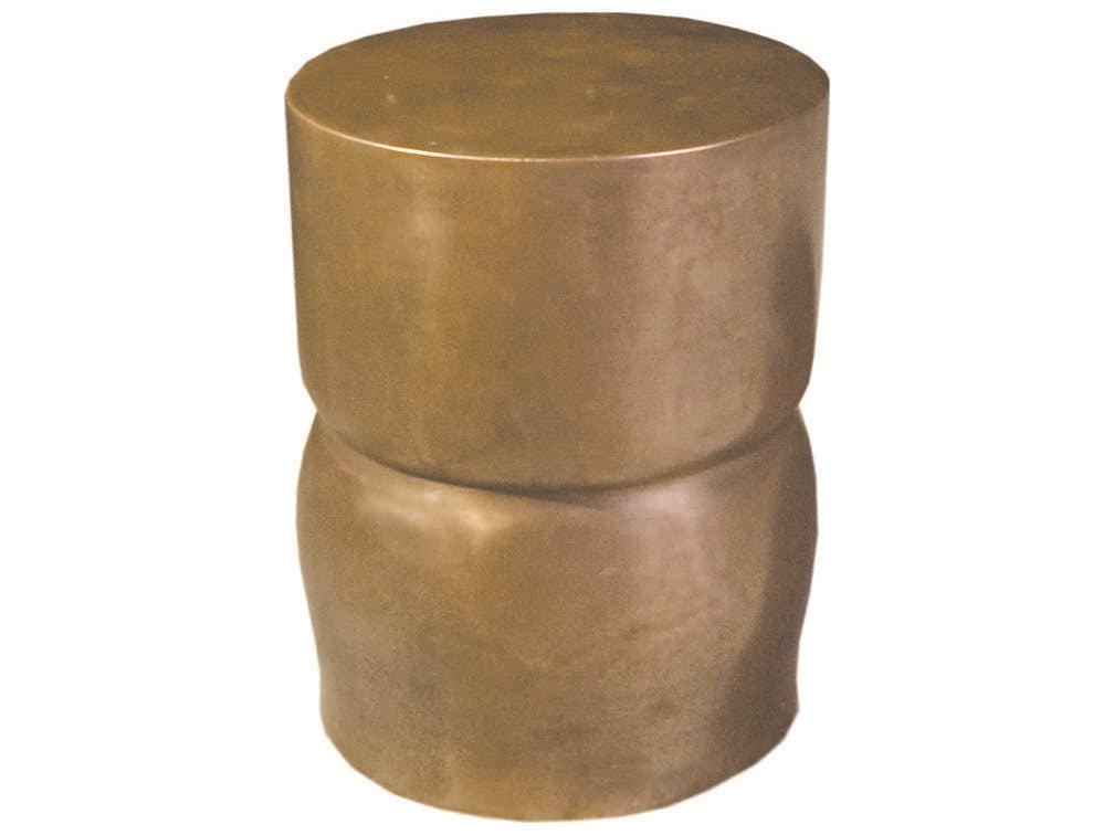 Phillips Collection Bronze Accent Stool