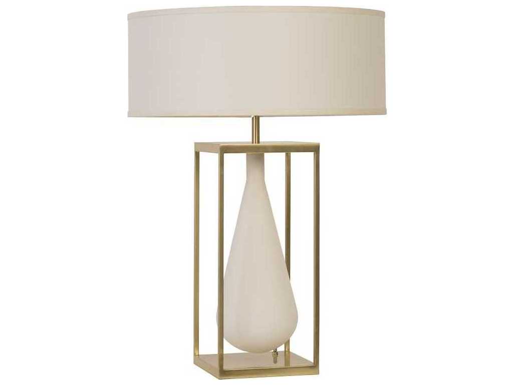 Phillips Collection Gold White Buffet Lamp