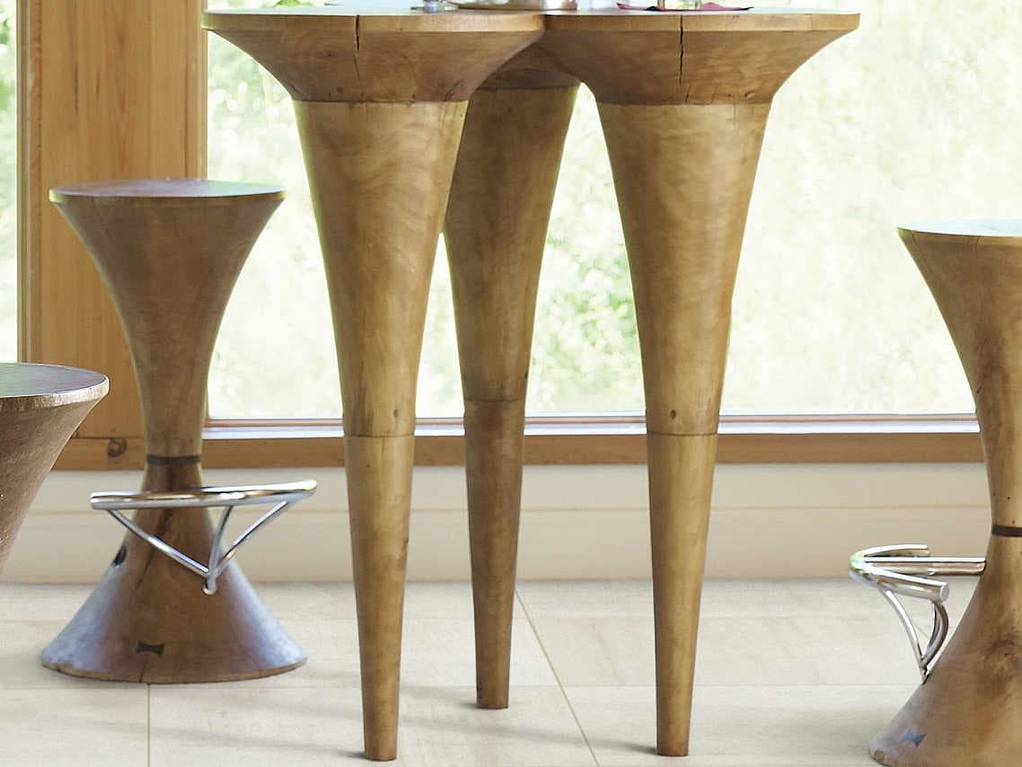 Phillips Collection Butterfly Natural Wood Bar Table