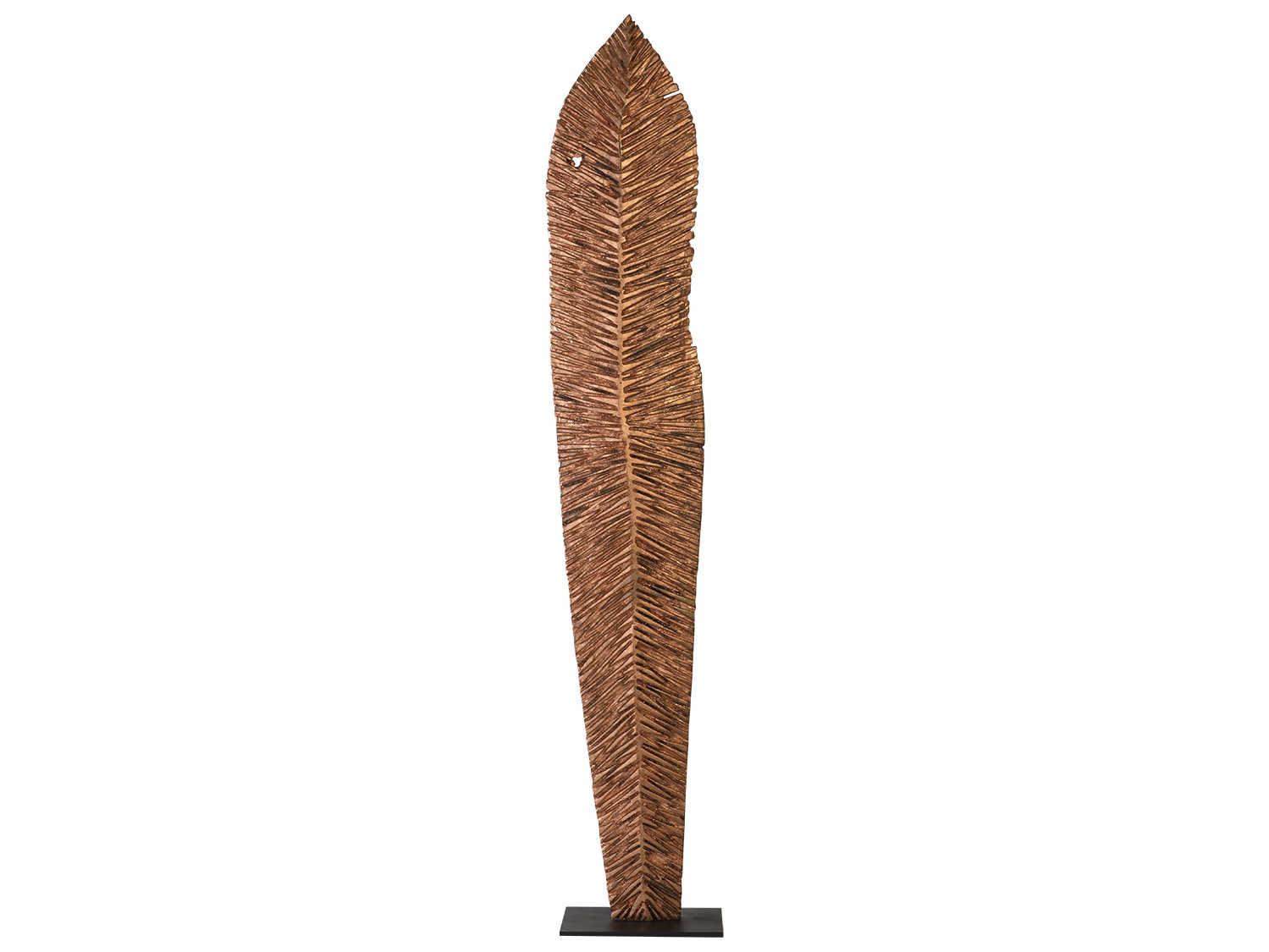 Phillips Collection Carved Brown Sculpture