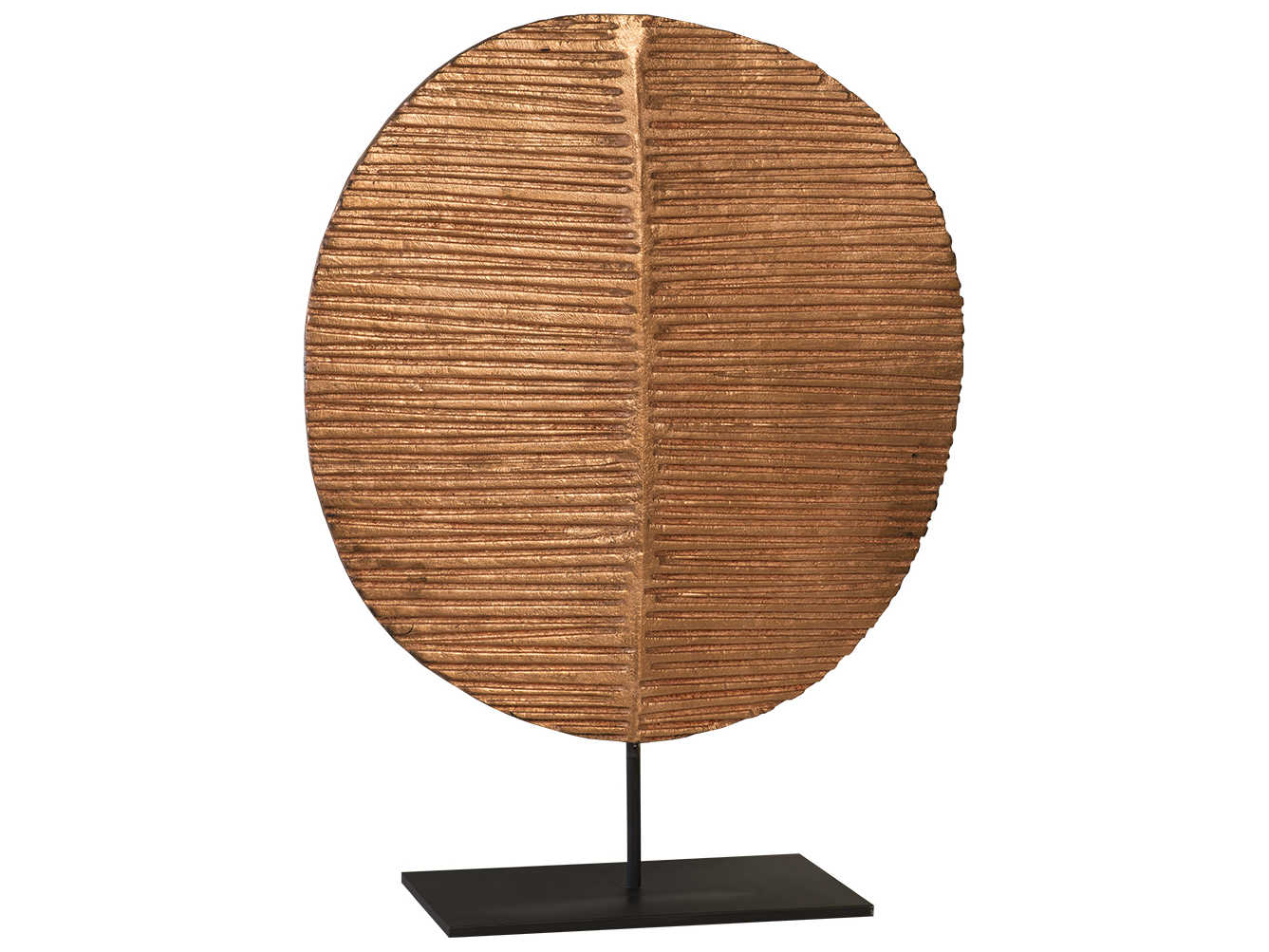 Phillips Collection Carved Brown Black Sculpture