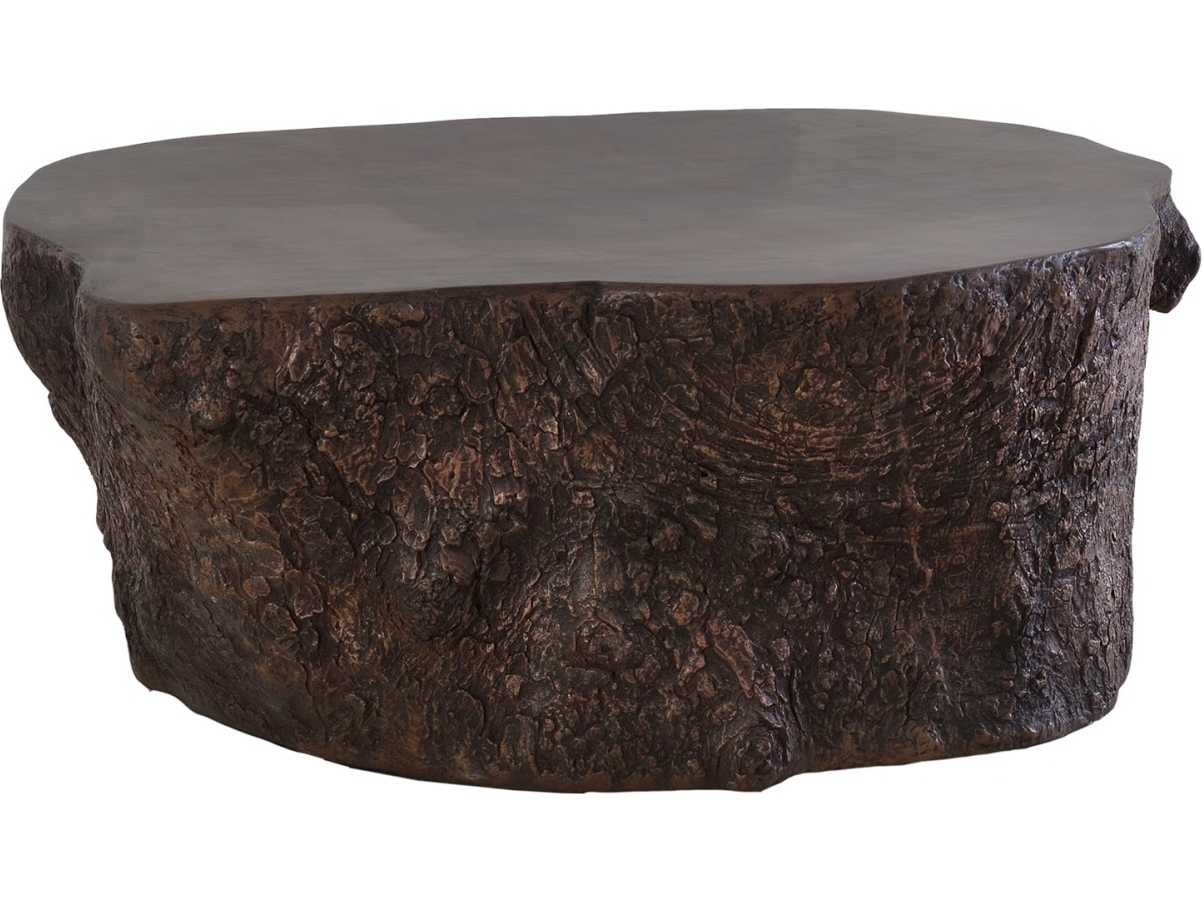 Phillips Collection Bronze Coffee Table