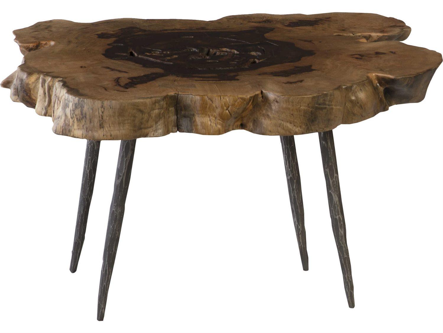 Phillips Collection Wood Brown Coffee Table