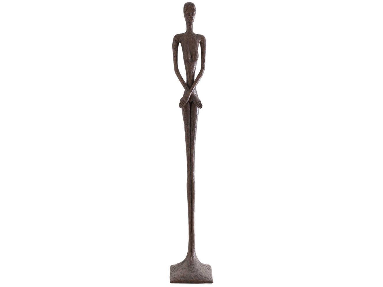 Phillips Collection Outdoor Bronze Skinny Female Sculpture