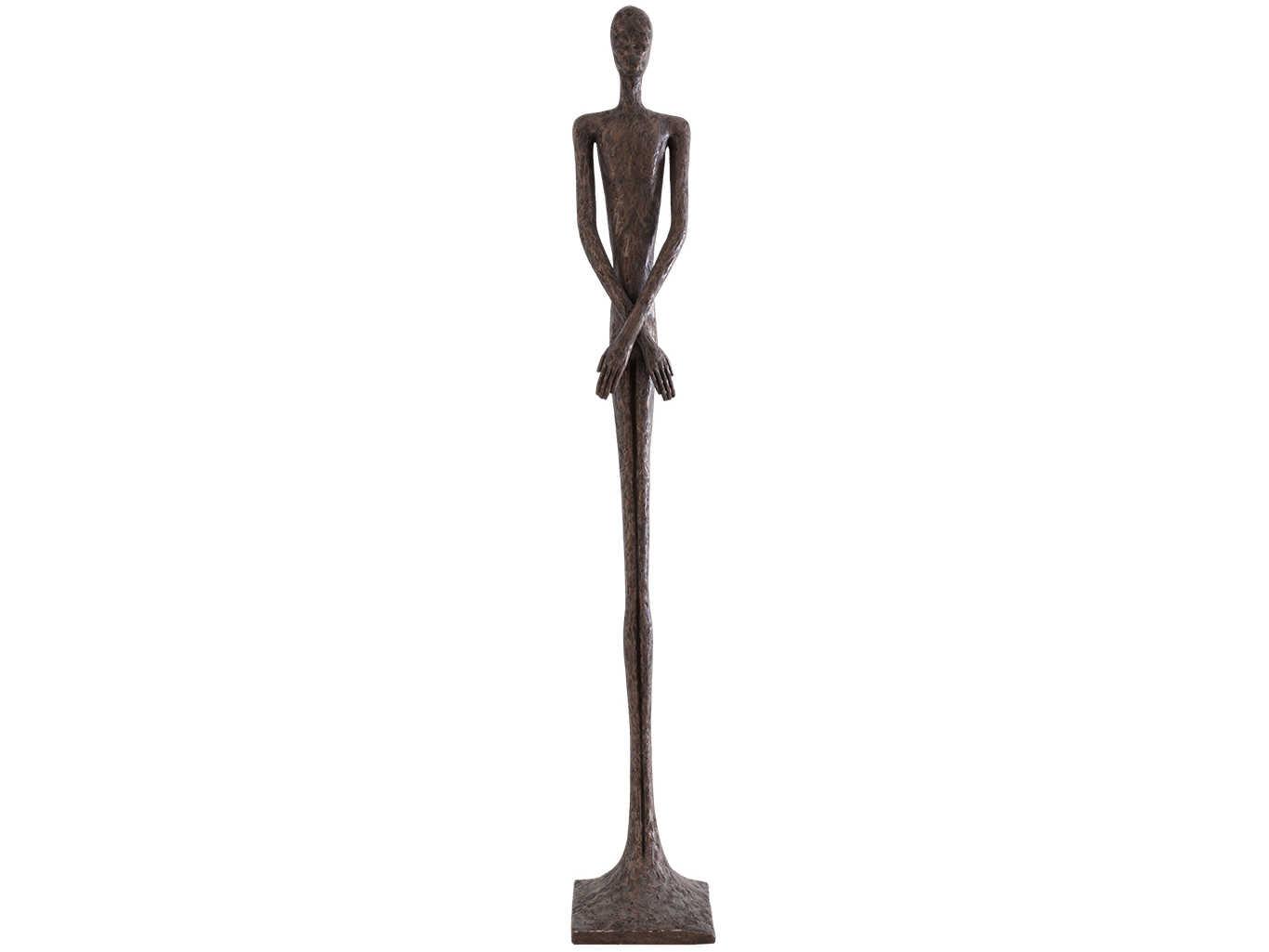 Phillips Collection Outdoor Bronze Skinny Male Sculpture