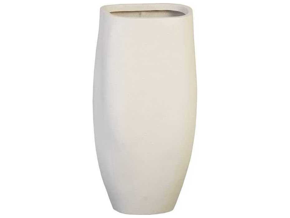 Phillips Collection White 31" High Planter