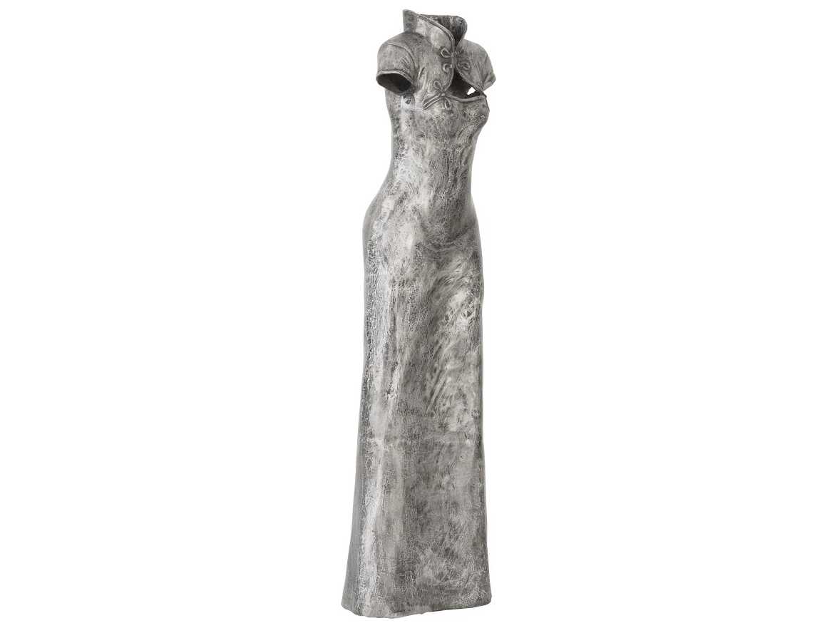 Phillips Collection Silver Short Sleeves Dress Sculpture