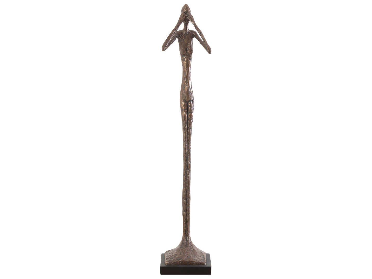 Phillips Collection Bronze See No Evil Skinny Sculpture