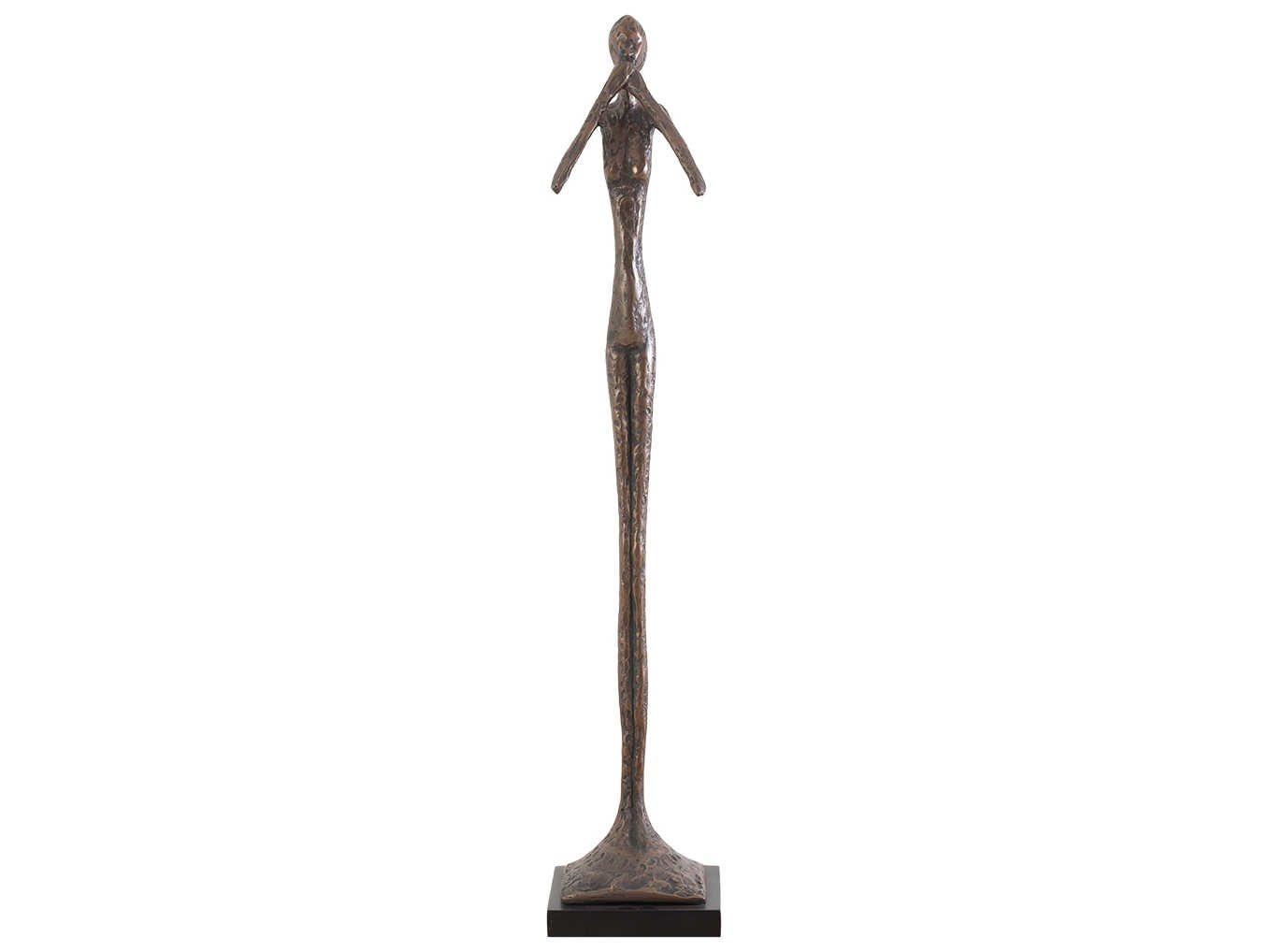 Phillips Collection Bronze Speak No Evil Skinny Sculpture
