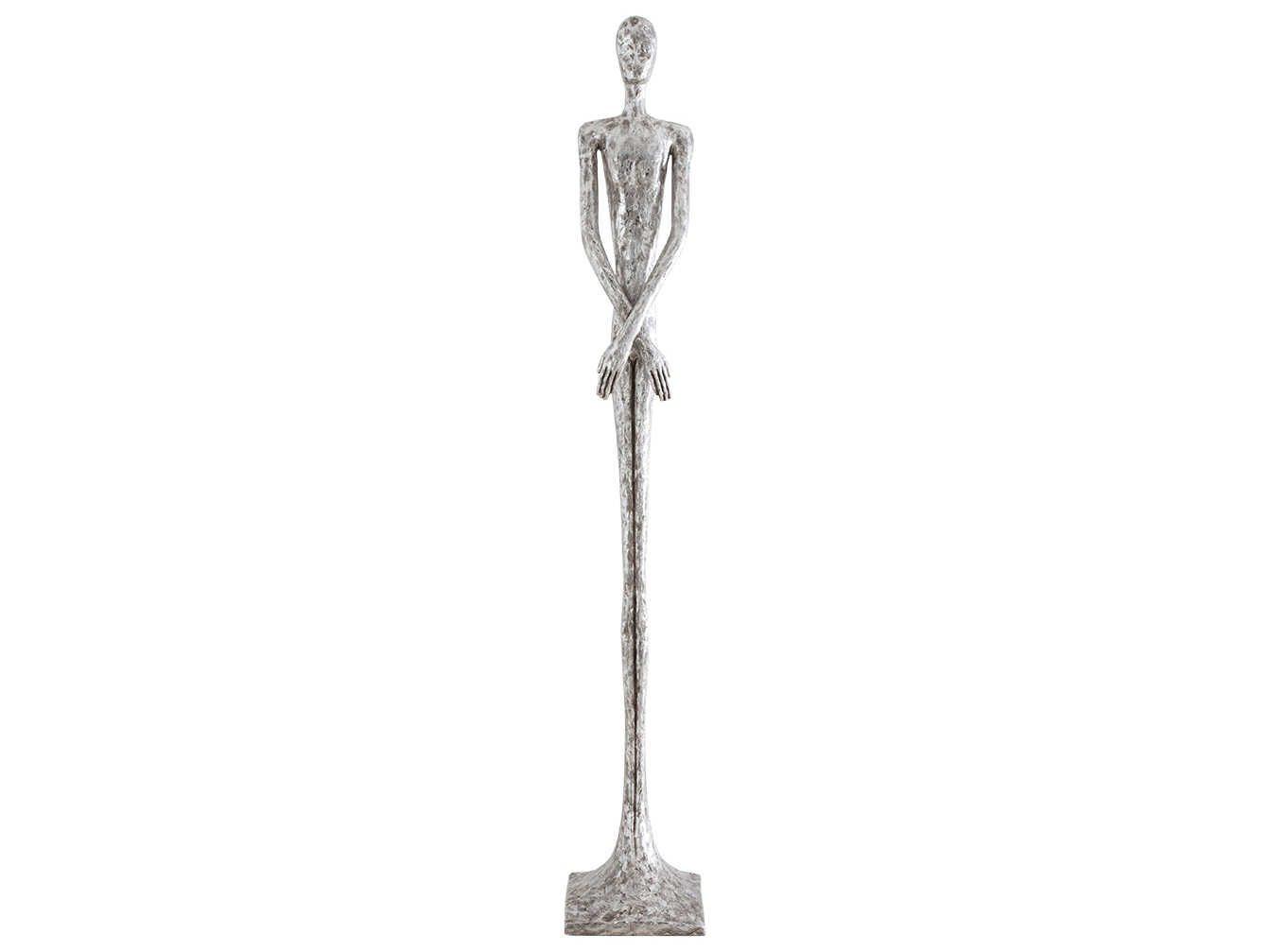 Phillips Collection Silver Leaf Skinny Male Sculpture