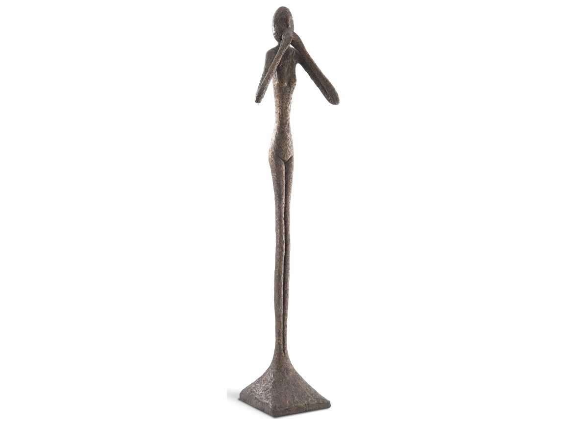Phillips Collection Bronze Speak No Evil Slender Sculpture