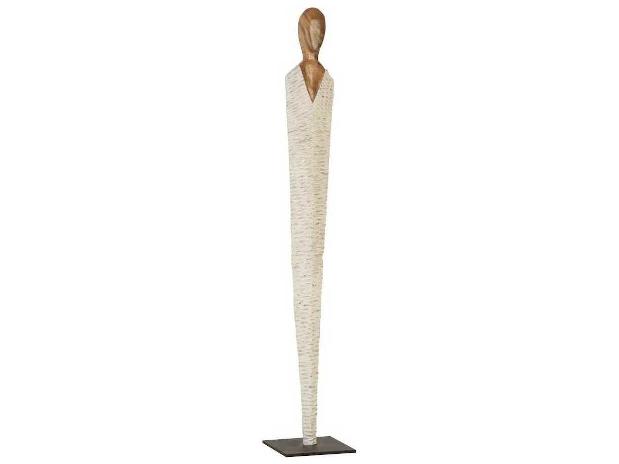 Phillips Collection White Brown Sculpture