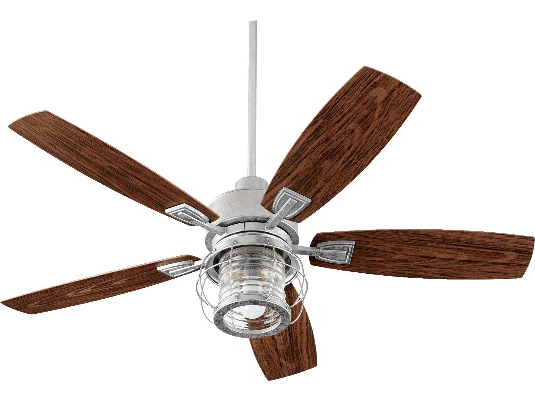 Quorum International Galveston 52" Outdoor Ceiling Fan with Light