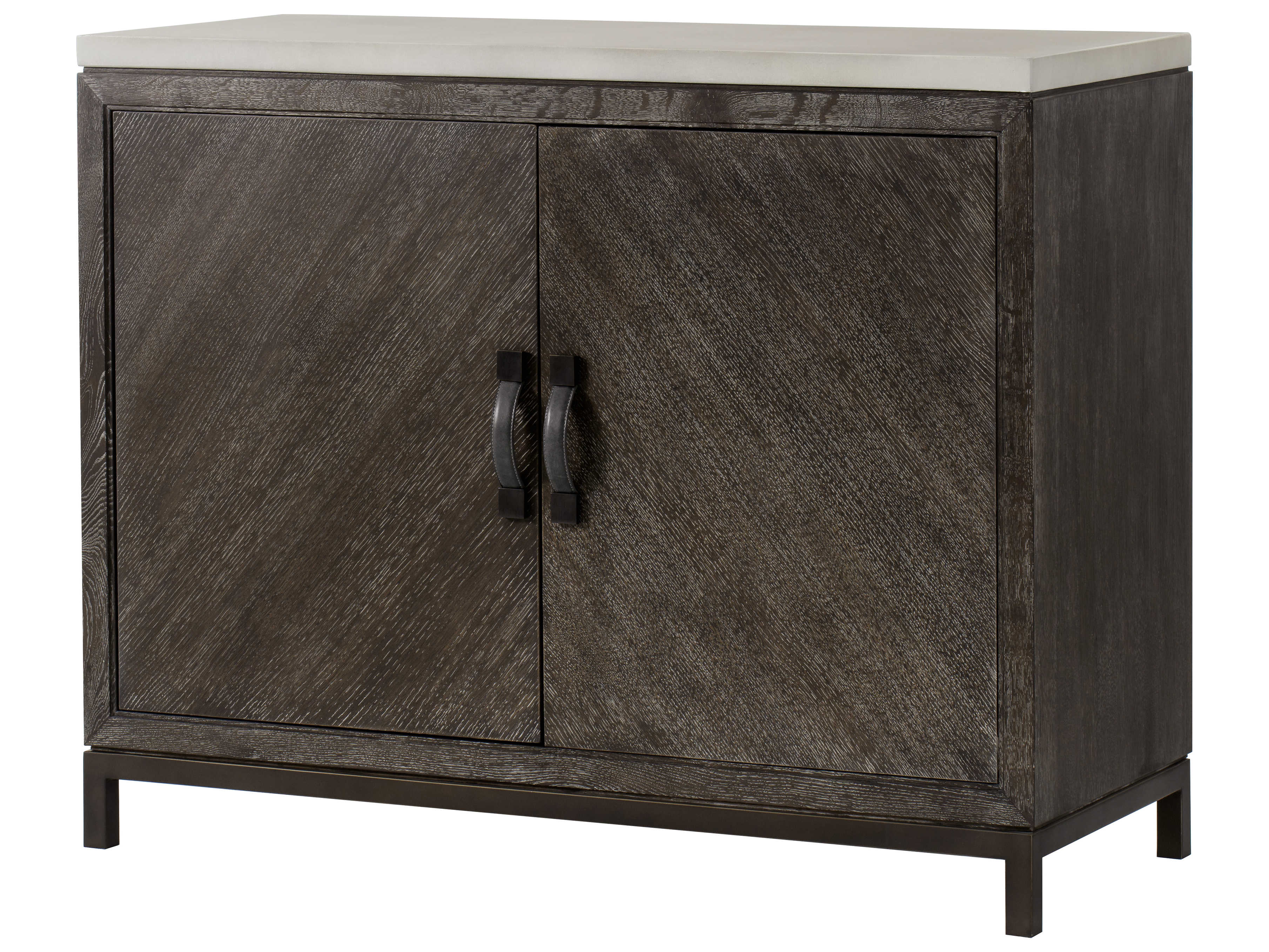 Sonder Living 45" Beech Wood Brown Ivory Credenza Sideboard