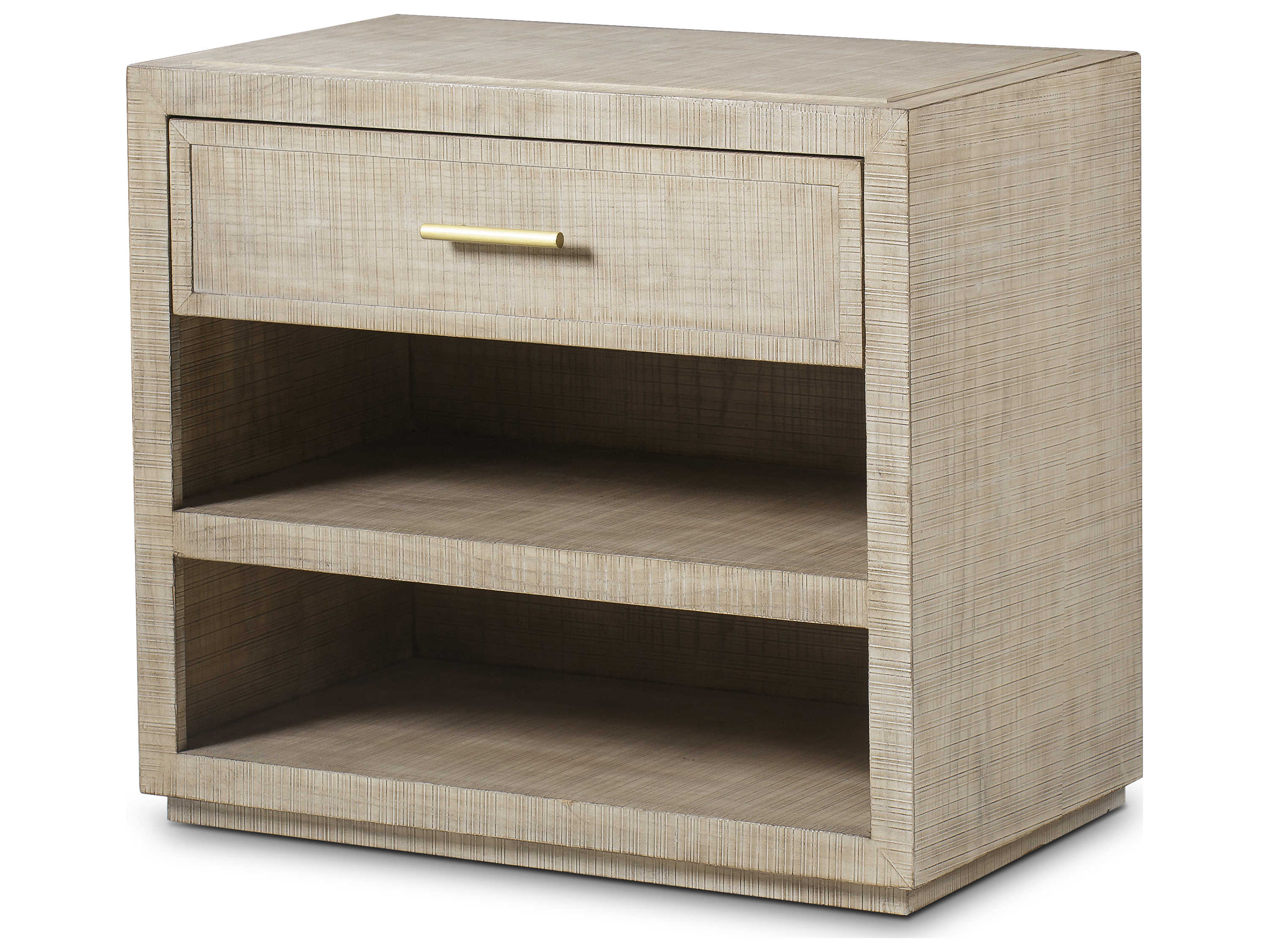 Sonder Living 1-Drawer Ash Wood Nightstand