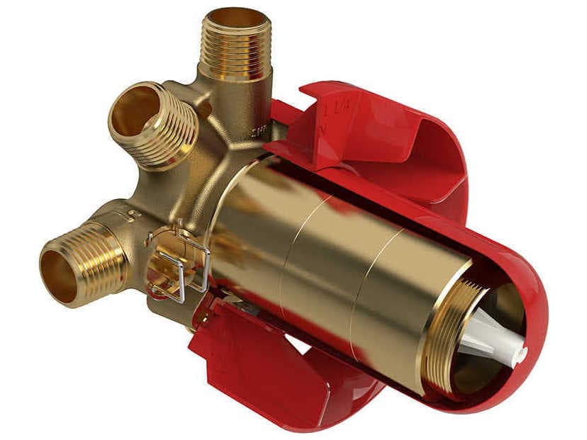 Riobel 1/2" Therm & Pressure Balance Rough-in Valve with up to Five Functions