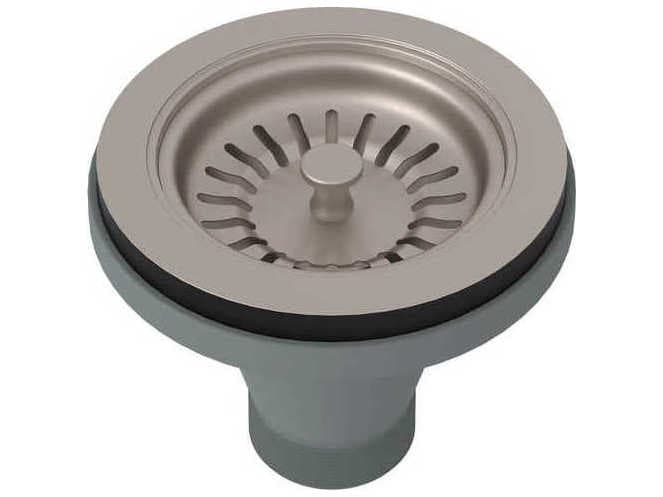 Rohl Satin Nickel Manual Basket Strainer