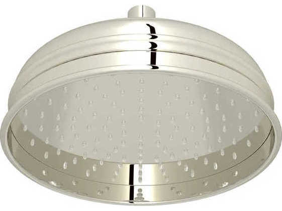 Rohl Bordano Polished Nickel 8" Rain Showerhead