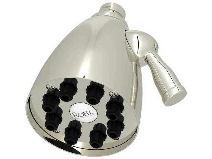 Rohl Calliano Polished Nickel 8-Jet Adjustable Showerhead