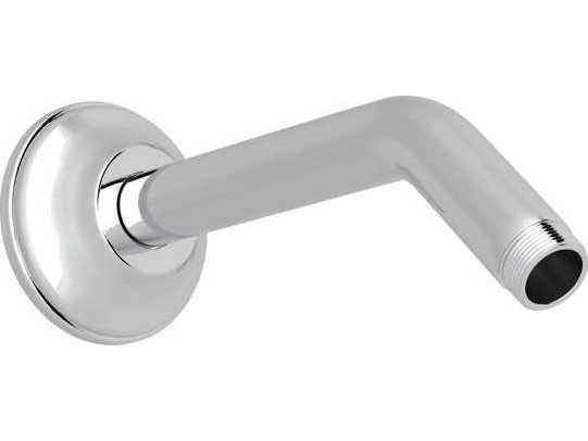 Rohl Polished Chrome 8" Wall Mount Shower Arm
