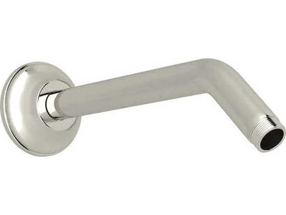 Rohl Polished Nickel 9" Wall Mount Shower Arm