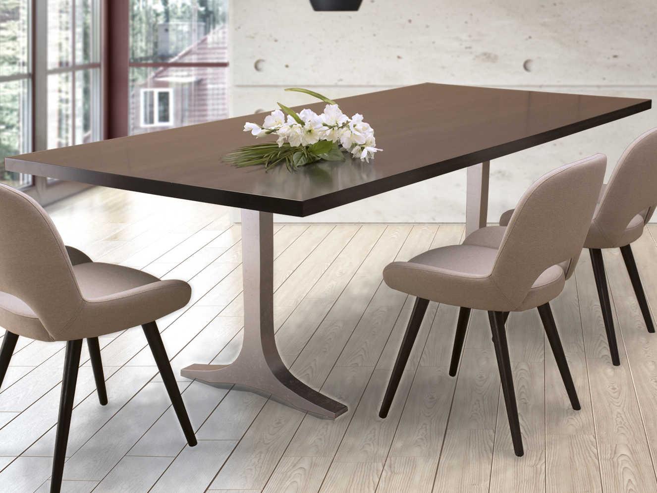 Saloom Oracle Rectangular Wood Dining Table