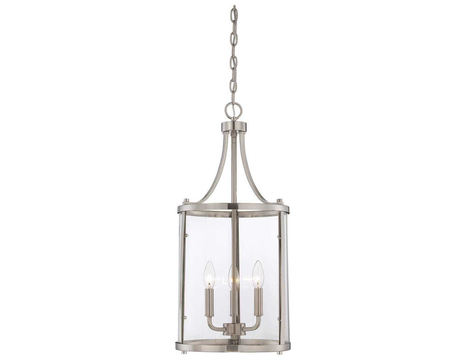 Savoy House Penrose 3-Light Satin Nickel Pendant
