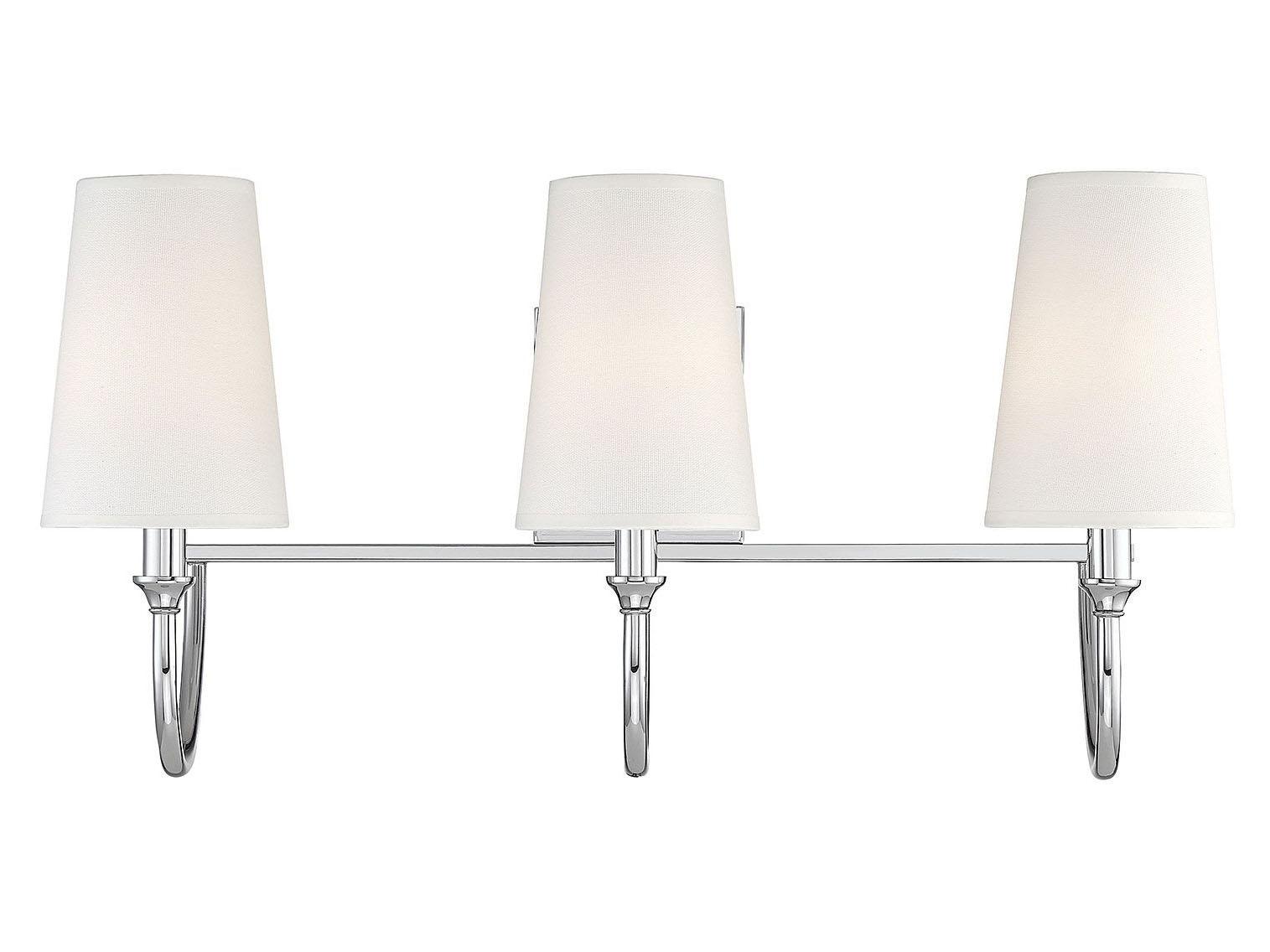 Savoy House Cameron 3-Light Polished Nickel Vanity Light