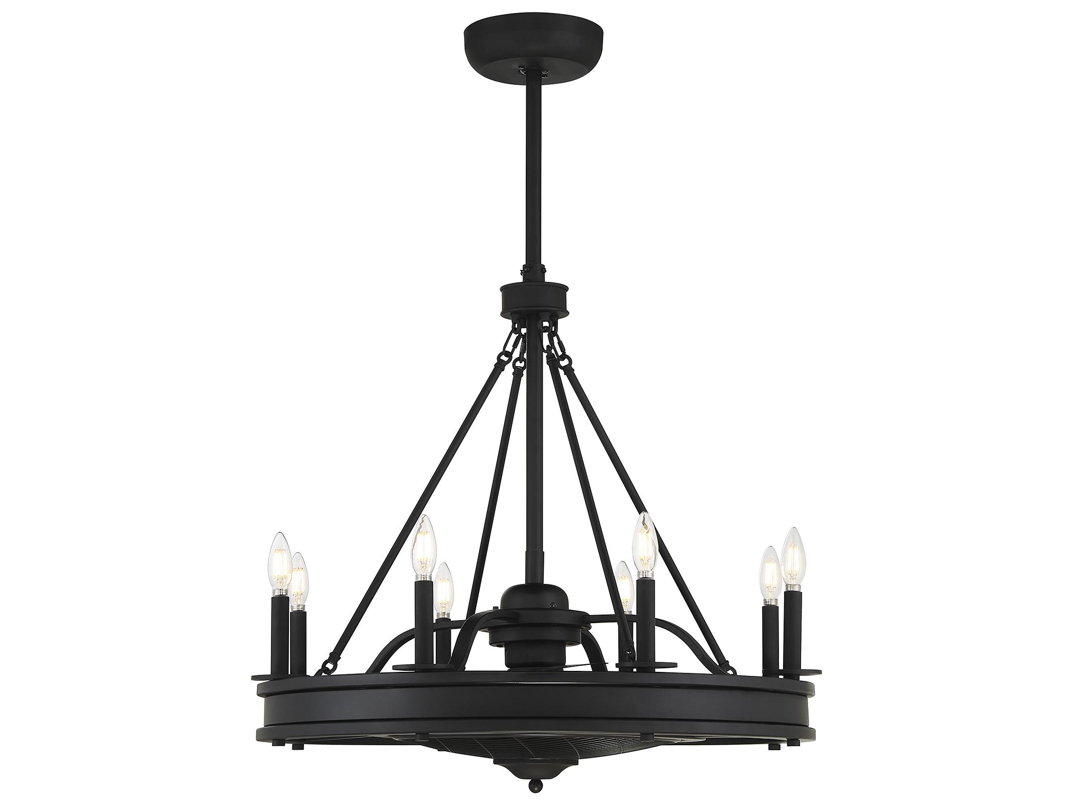 Savoy House Lyon 8 - Light 30" LED Ceiling Fan