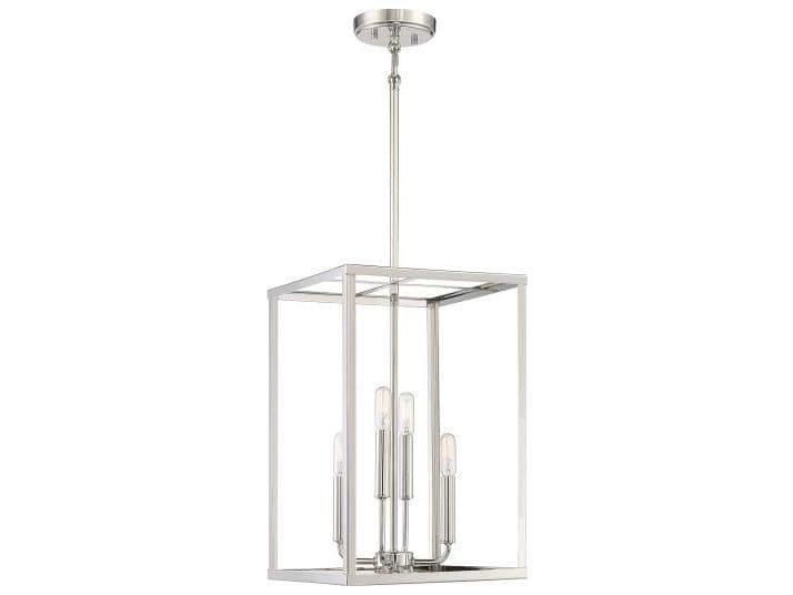Savoy House Meridian 4-Light Polished Nickel Mini Pendant