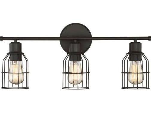 Savoy House Meridian 3-Light Oil Rubbed Bronze Vanity Light